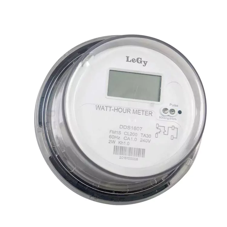 ANSI Soket Tipe Single Phase Energy Meter