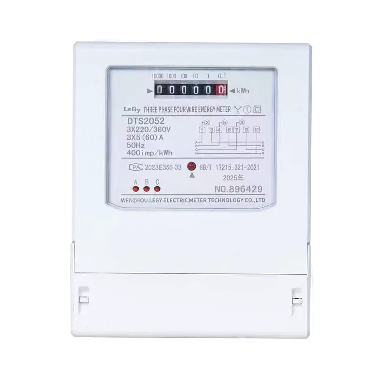 CT Dioperasikake Telung Phase Smart Energy Meter