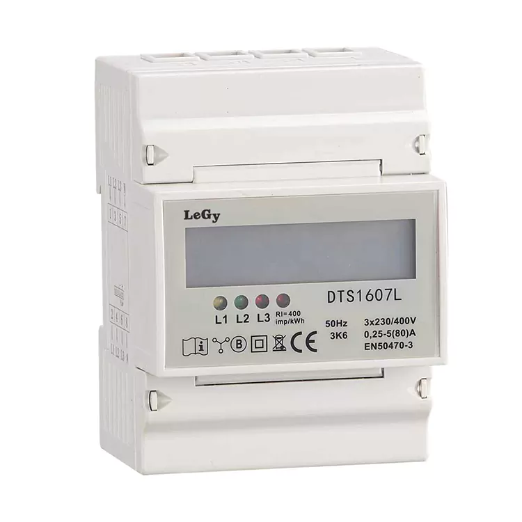 RS485 Telung Phase DIN Rail Smart Energy Meter