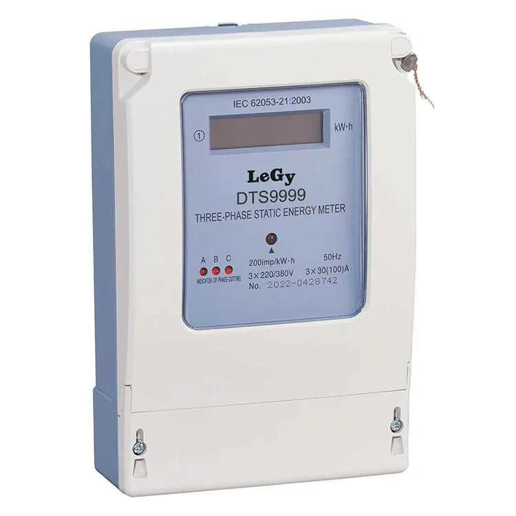 Telung Phase Elektronik kWh Energy Meter